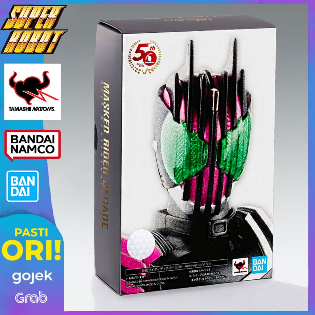 𝗕𝗔𝗡𝗗𝗔𝗜 SHF SS Shinkocchou Seihou Kamen Rider Decade 50th Anniversary - SHFiguarts Tamashii Nations