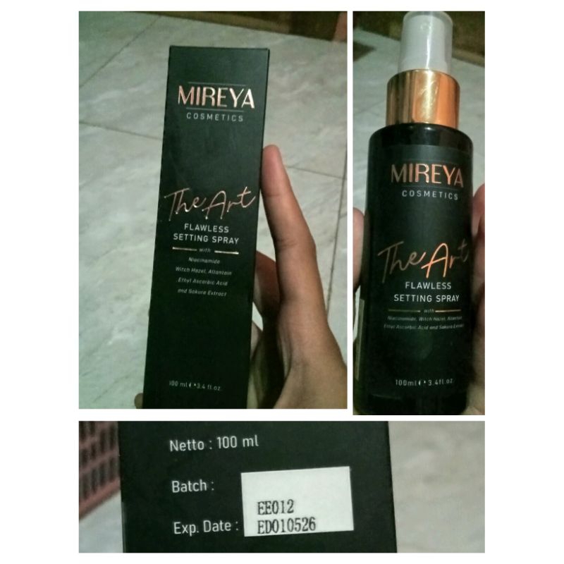 setting spray mireya