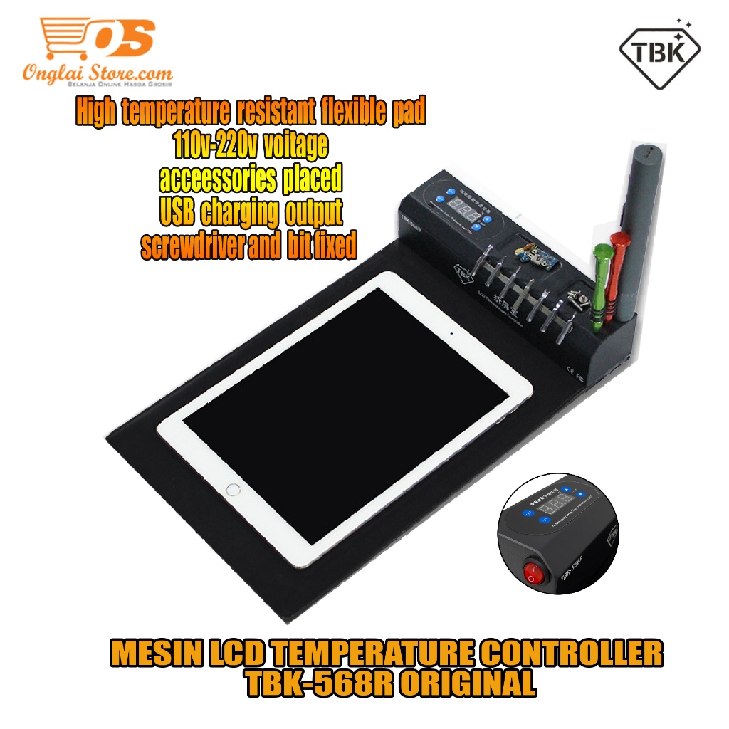 MESIN LCD TEMPERATURE CONTROLLER TBK-568R ORIGINAL