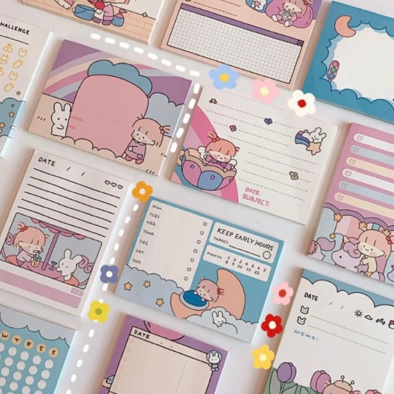 

cute girly sticky notes