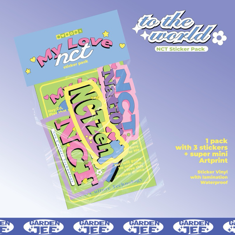 

To The World NCT My love Sticker Pack