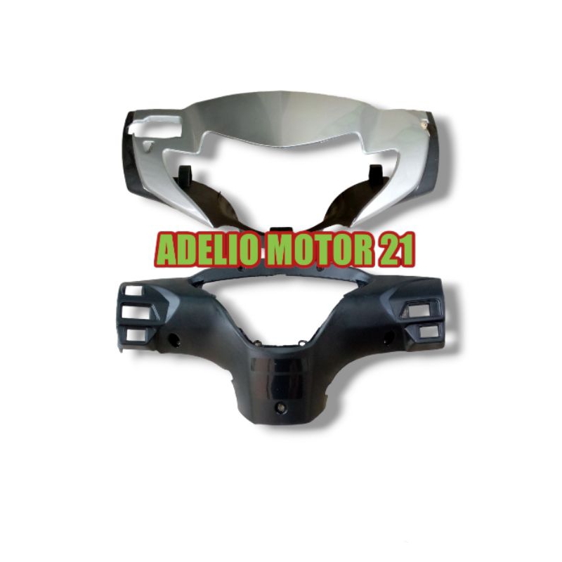 batok depan belakang Supra x 125 lama silver