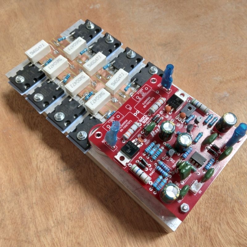 Mitsuyama_ Socl 506 Plus Final 4 Set Tr Ori Japan Kit Power Amplifier Original