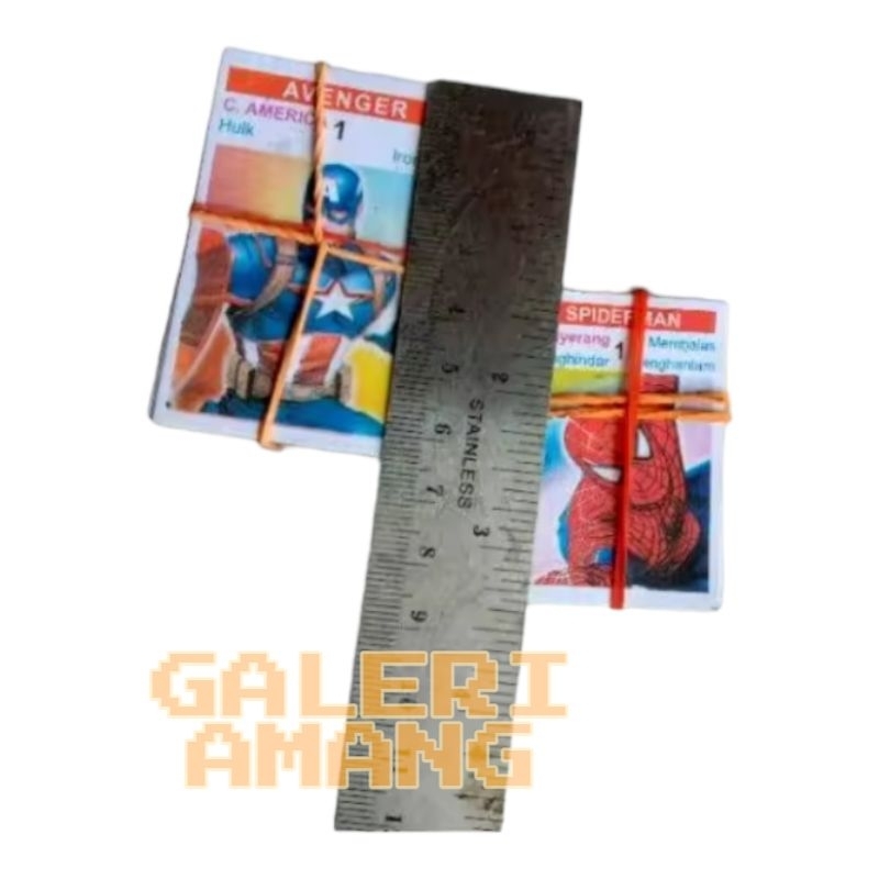 1ikat Kartu Kwartet Kecil isi 320 gambar