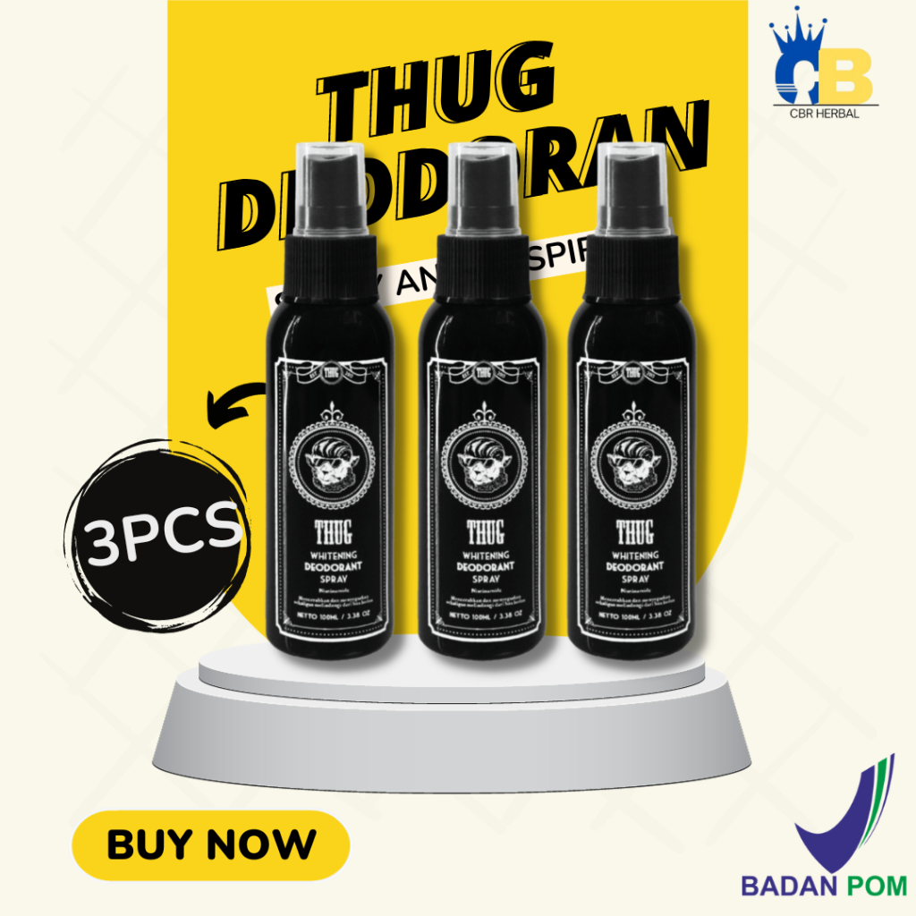 Thug Deodorant Spray Antiperspirant