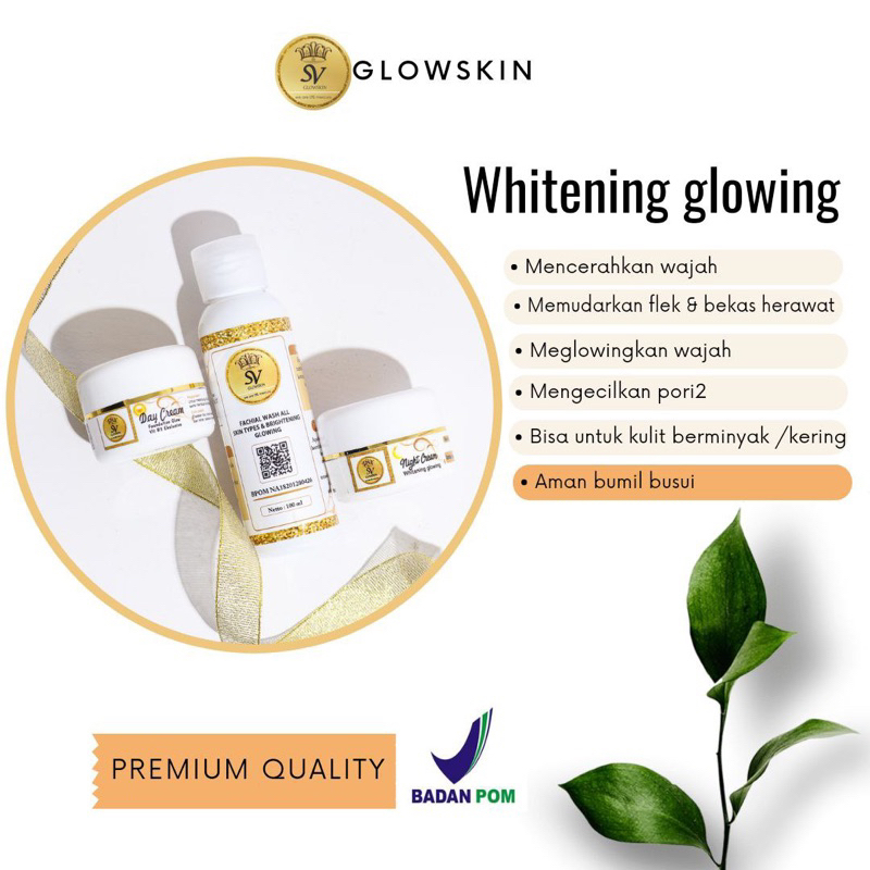 SV Glow Whitening / Cream Pemutih