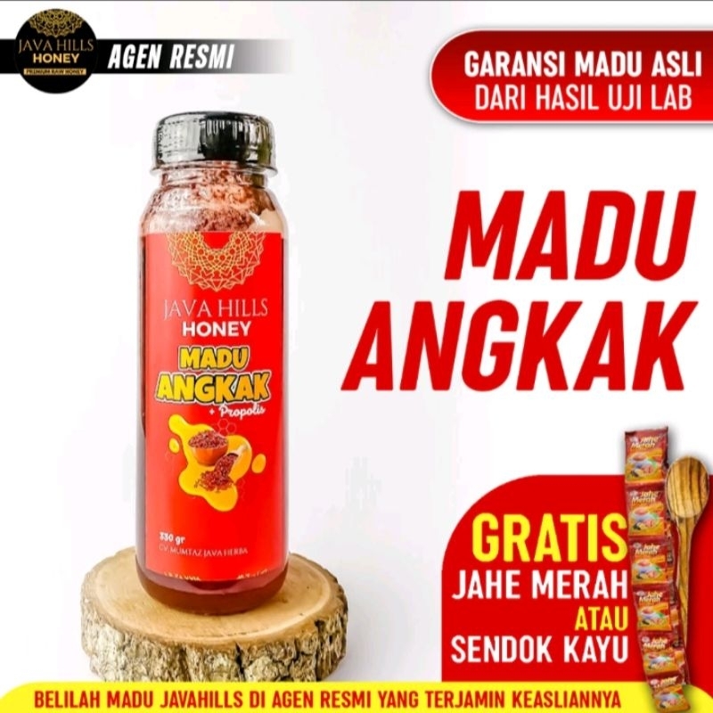 

Madu ANGKAK javahills 330, JAVAHILLS, HERBAL, MURNI, BERKUALITAS, PREMIUM, ALAMI2