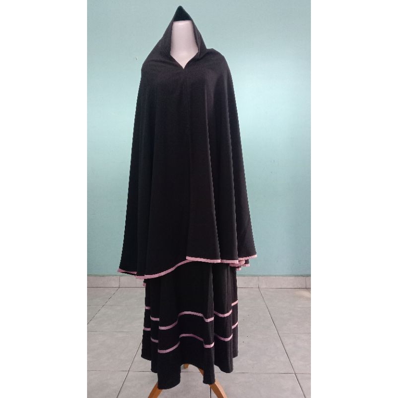 GAMIS SYARI PRELOVED GAMIS SYARI HITAM POLOS GAMIS BUSUI