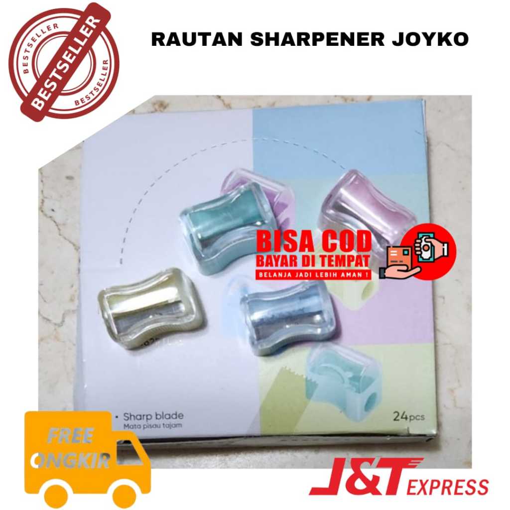 

[JOY] BAYAR DI TEMPAT Rautan Serutan Sharpener Joyko SP-362PTL[SPN]