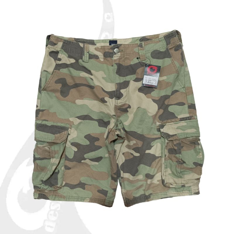 celana pendek cargo gap camo
