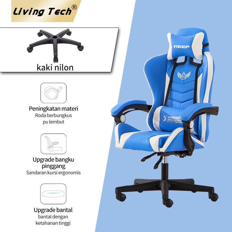 LIVING KURSI GAMING / GAMING CHAIR / KURSI GAMING MURAH / KURSI GAMING BERKUALITAS