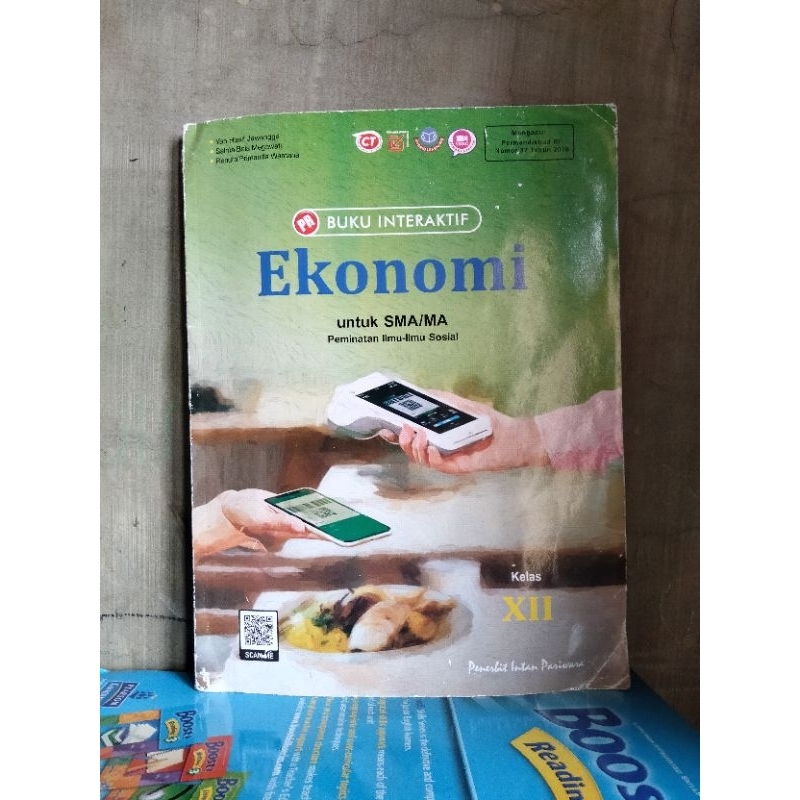 BUKU EKONOMI /BUKU INTERAKTIF EKONOMI KELAS 12/XII/2 SMA/MA INTAN PARIWARA