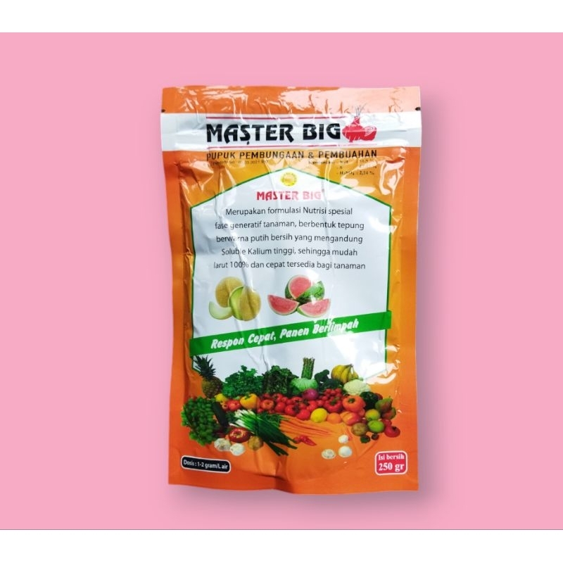 250 gr MASTER BIG Pupuk Pembungaan Dan Pembuahan