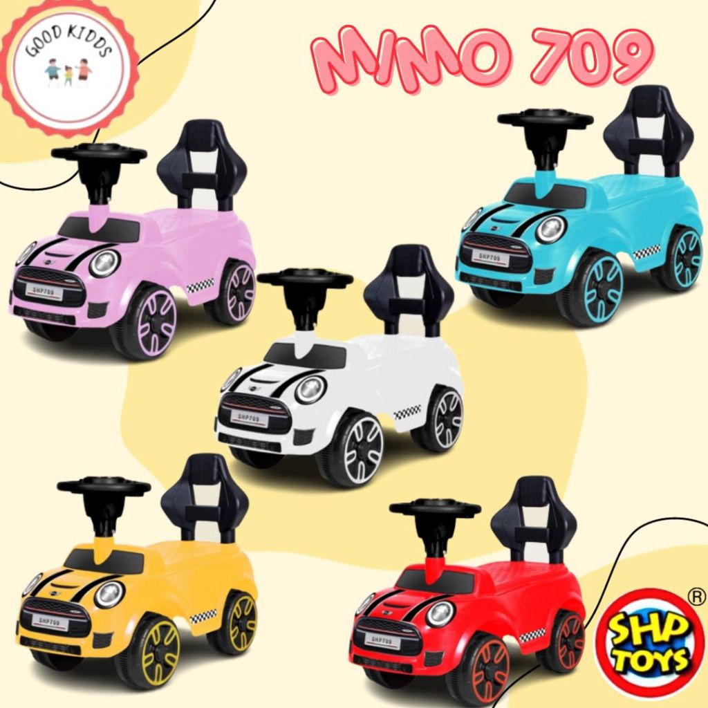 Mainan Maenan Mobil Dorong Anak SHP Toys Ride on Car MIMO 709