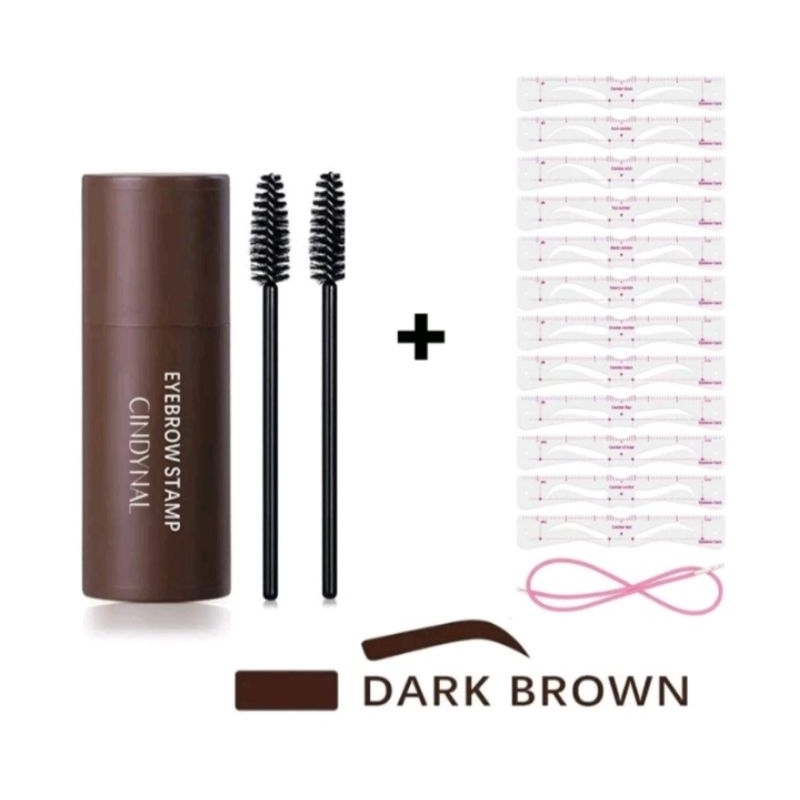 Cetakan alis/ eyebrow powder cindynal + cetakan alis/ powder eyebrow