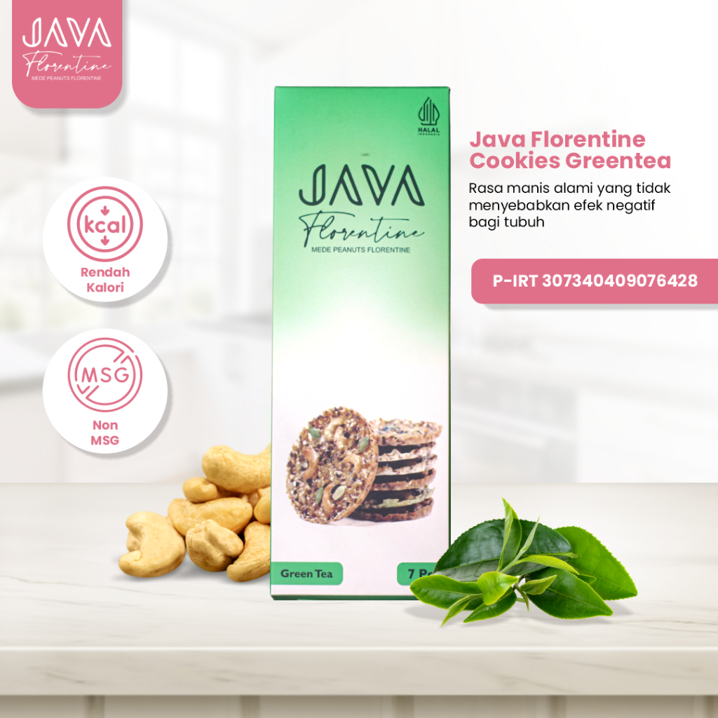 

Java Florentine Cookies Kue Diet Rasa Greentea Camilan Sehat Enak Bergizi Biskuit Kering