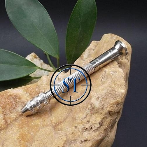 Mini Pen Hand Drill Bor Manual Tangan Lobang Stainless Steels PCB Collet Tanpa ADaptor MIcro Hss MAt