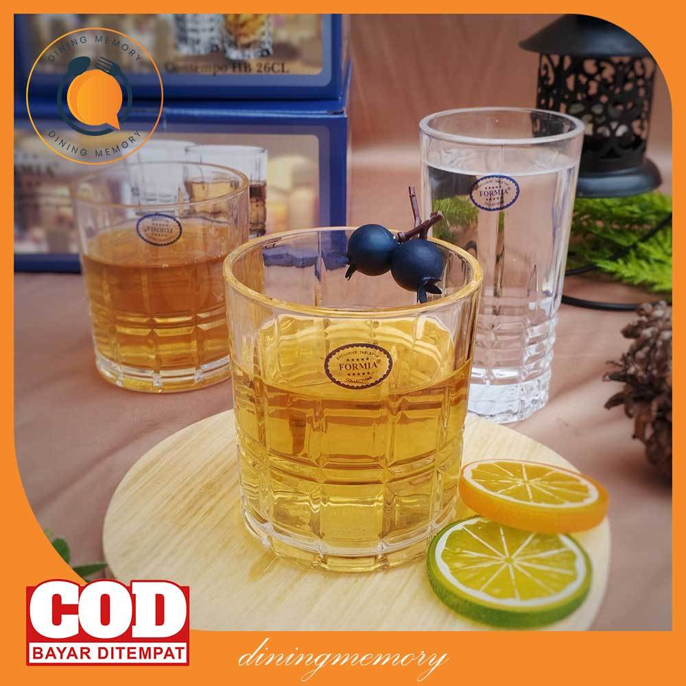 Formia Gelas Minum Contempo dan Infinity Tumbler - 6 Pcs/Set