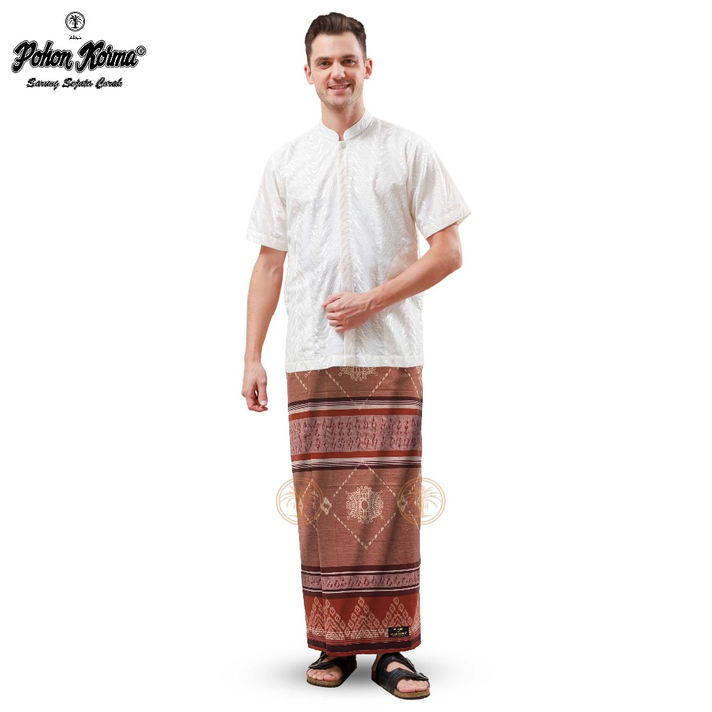 Sarung Pohon Korma Toraja Motif Pintu Aceh