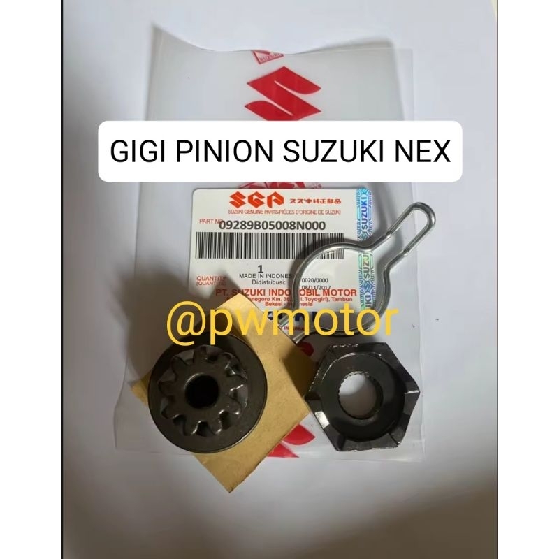 GIGI PINION GEAR PINION ASSY SUZUKI NEX