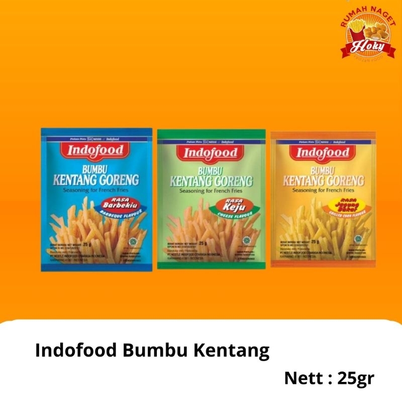 

Indofood Bumbu Kentang Goreng 25 gr