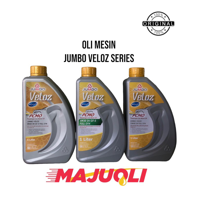 Oli mesin mobil jumbo veloz 1L