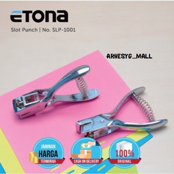 

Pembolong ID Card SLOT PUNCH E101 ETONA - Alat Pembolong Kertas