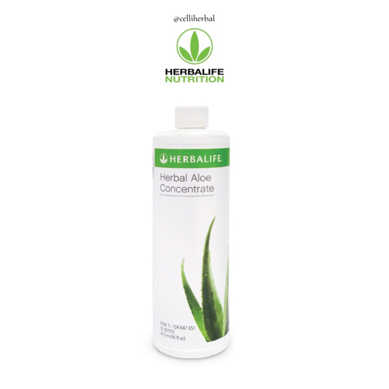 HERBALIFE Aloevera Original Asli Distributor Member Barcode Potong
