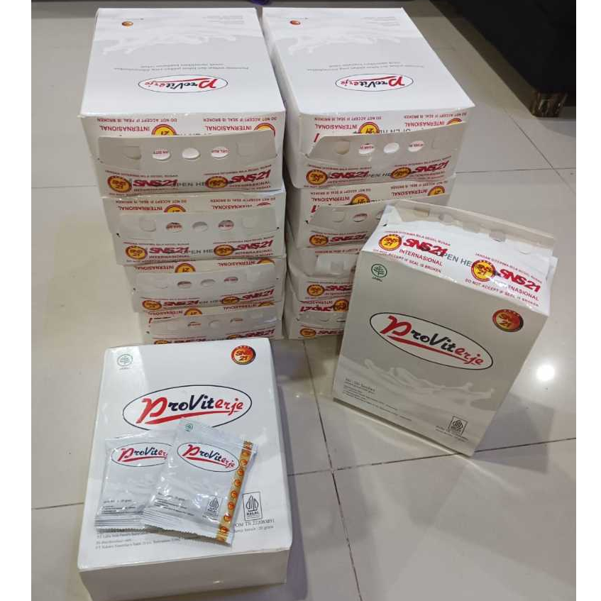 

Susu kambing etawa provit proviterje plus royal jelly 25 sachet