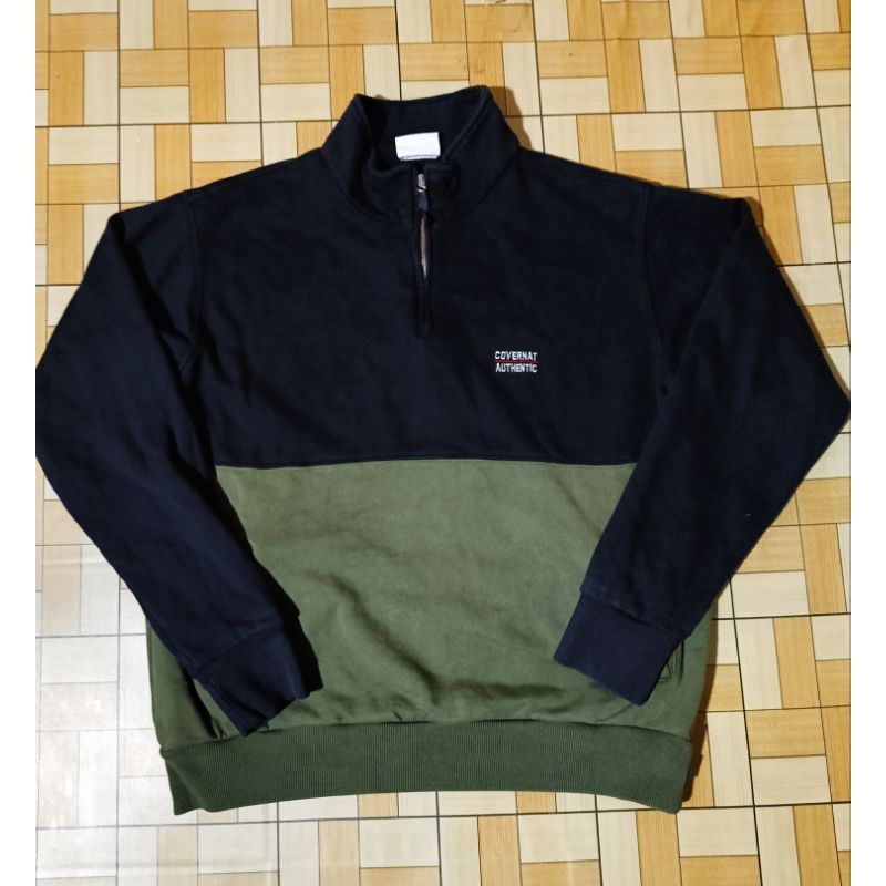 CREWNEK COVERNAT HALF ZIP