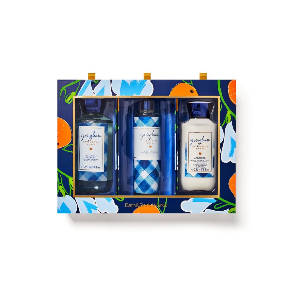 BBW GINGHAM Gift Box Set TIPE LACI