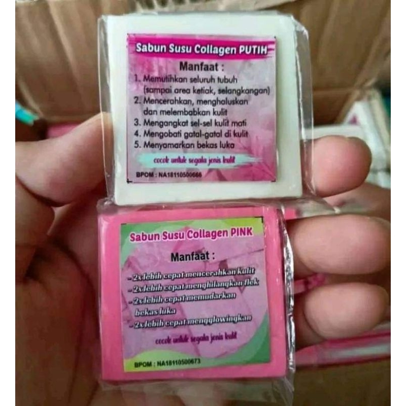 SABUN SUSU COLLAGEN BPOM