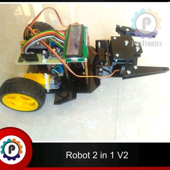 Robot 2 in 1 Robot Transporter + Line Follower Micro V2