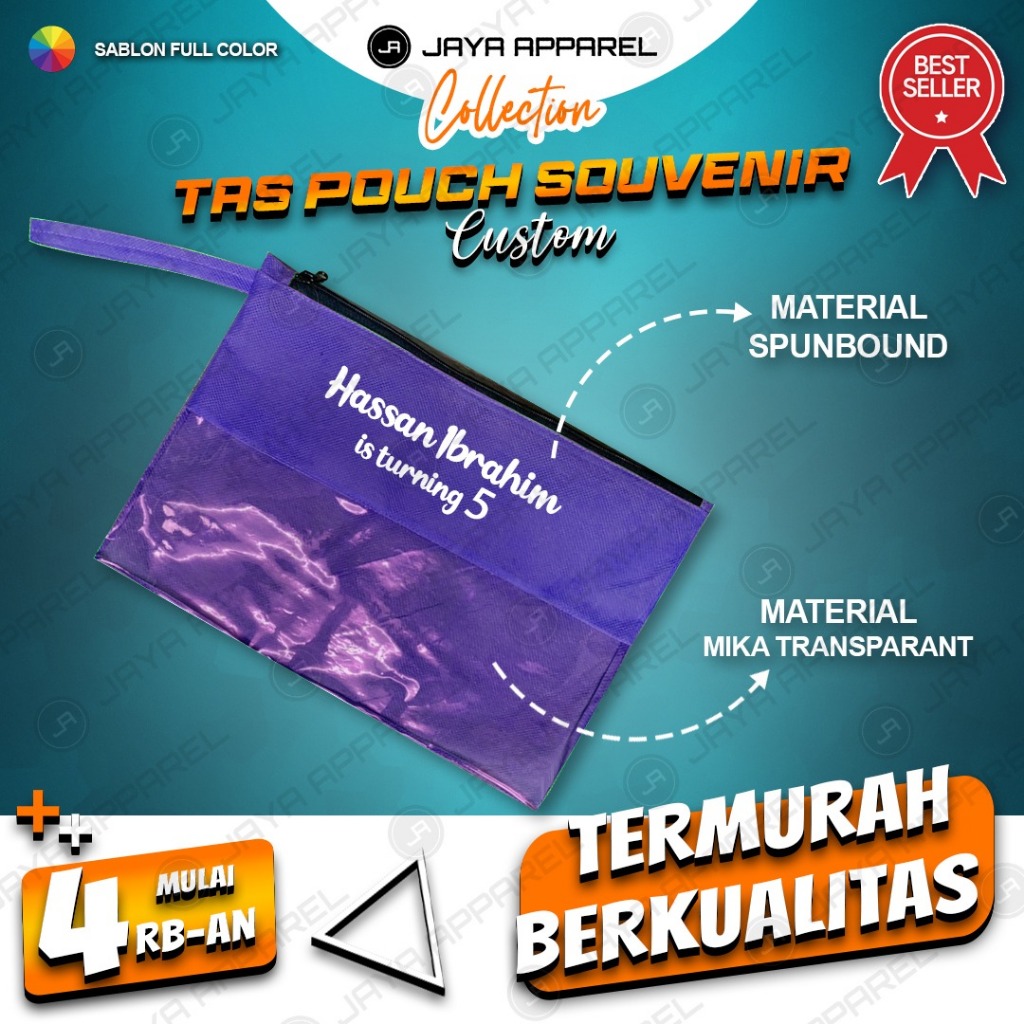 

Sovenir Dompet Mika-Sovenir Tempat Pensil Kosmetik-Custom Dompet Pensil