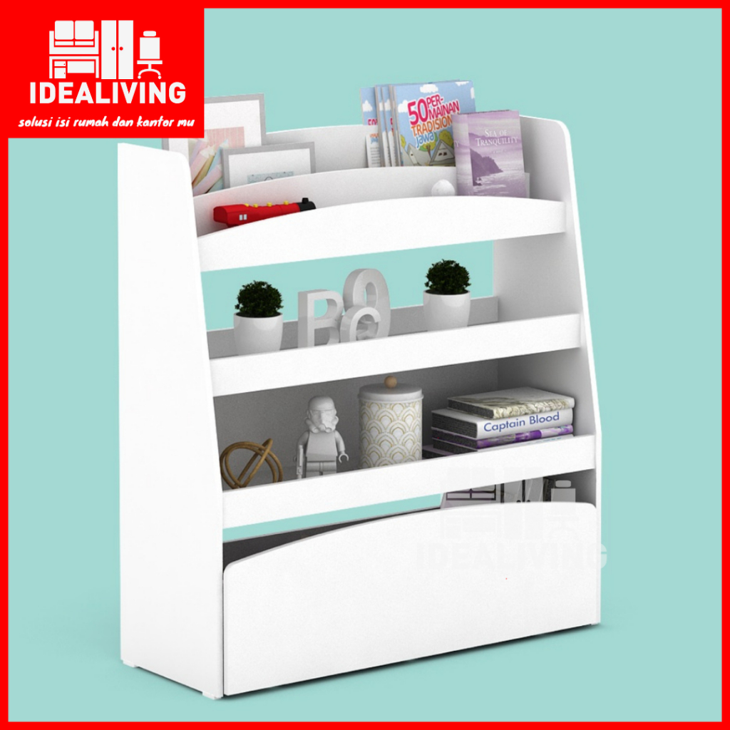 TEDDY BC RAK BUKU ANAK / RAK BUKU MONTESSORI