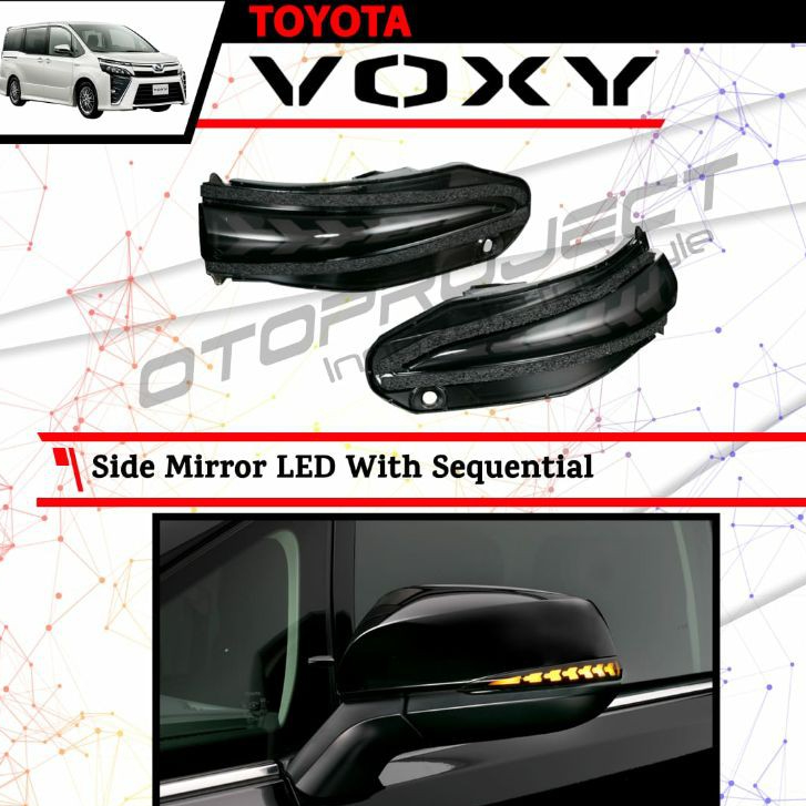 Side Mirror LED Running Toyota Voxy / Sein Spion Sequential Voxy