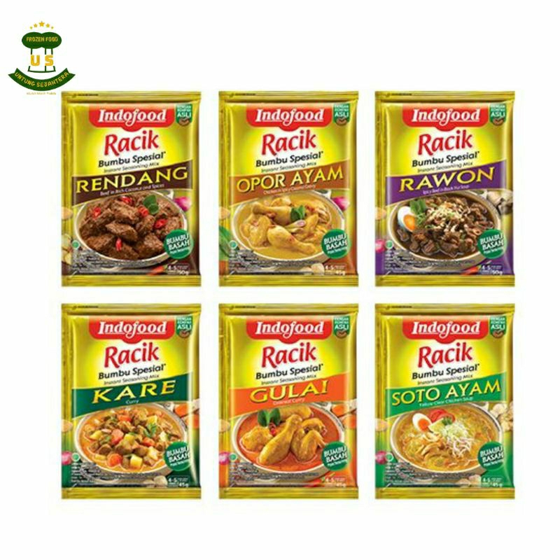 

Racik Bumbu Instan Bumbu Basah Racik Indofood Bumbu Racik Bumbu Kare Racik Bumbu Ayam Goreng Mentega Bumbu Rawon Bumbu Soto Bumbu Opor Bumbu Gulai Bumbu Gule Bumbu Rendang