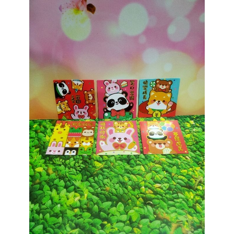 

angpao lucu murah kotak goceng isi 6pcs bahan tebal kotak A14