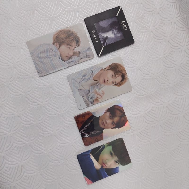 Suho Tempo Hologram / FLO / LMR Jepang / Photo Slide Obsession / Fanclub Photocard