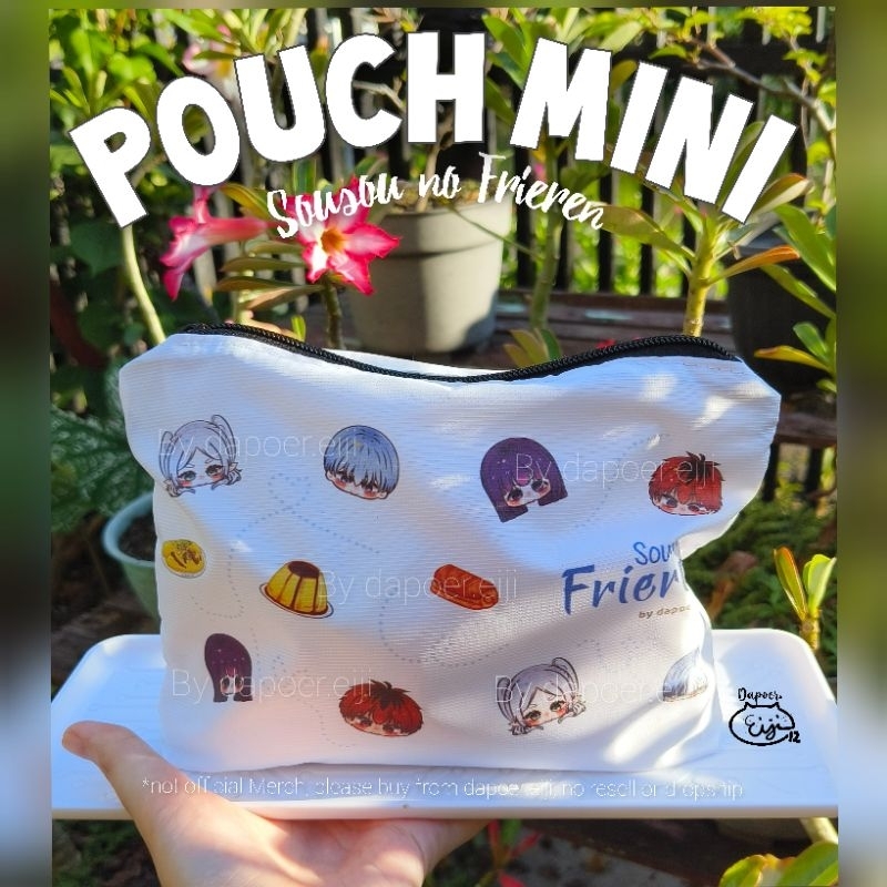 

[eiji] DOMPET/POUCH MINI TRAVEL/MAKE UP / KOTAK PENSIL SOUSOU NO FRIEREN (READY)