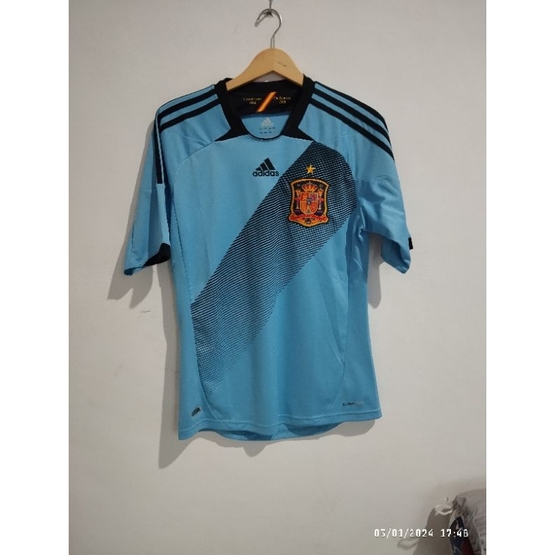 Jersey Spanyol Spain Away Juara Euro 2012 Original