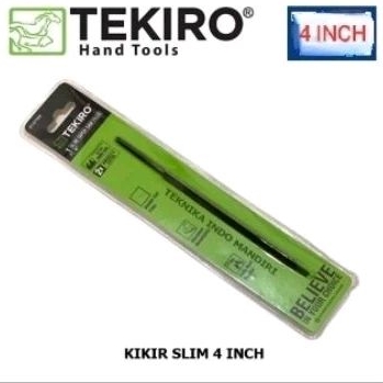KIKIR TEKIRO SLIM TAPER SAW FILES SEGITIGA 4 INCH