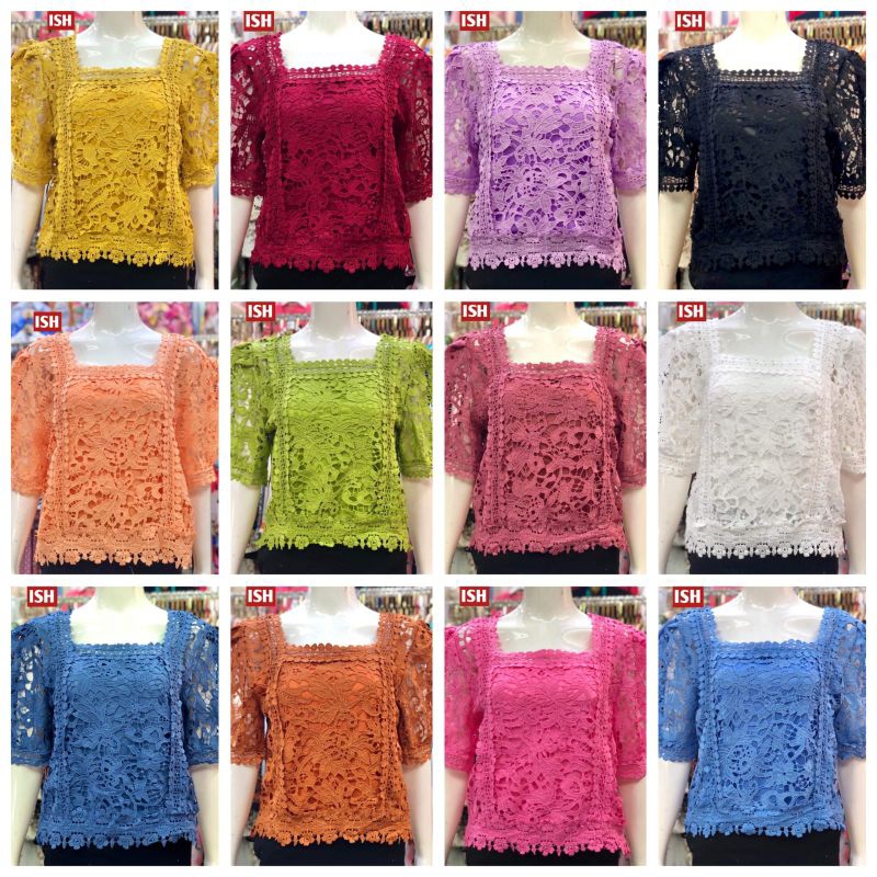 ATASAN BLOUSE BROKAT WANITA PREMIUM