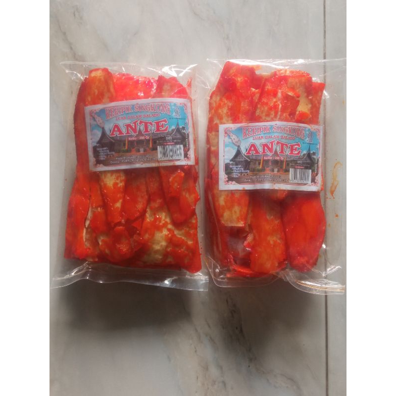 

Keripik Singkong Ante Balado Lampung