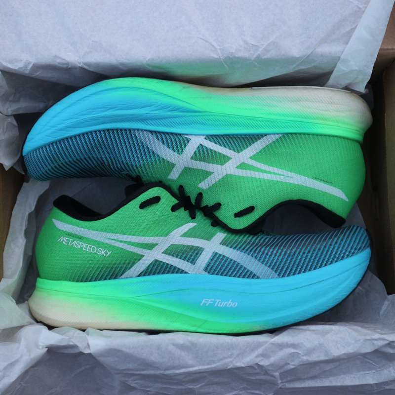 Running Asics Metaspeed Sky+ bekas original