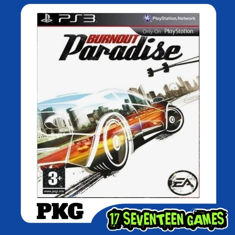 Burnout Paradise Game PS3 PKG