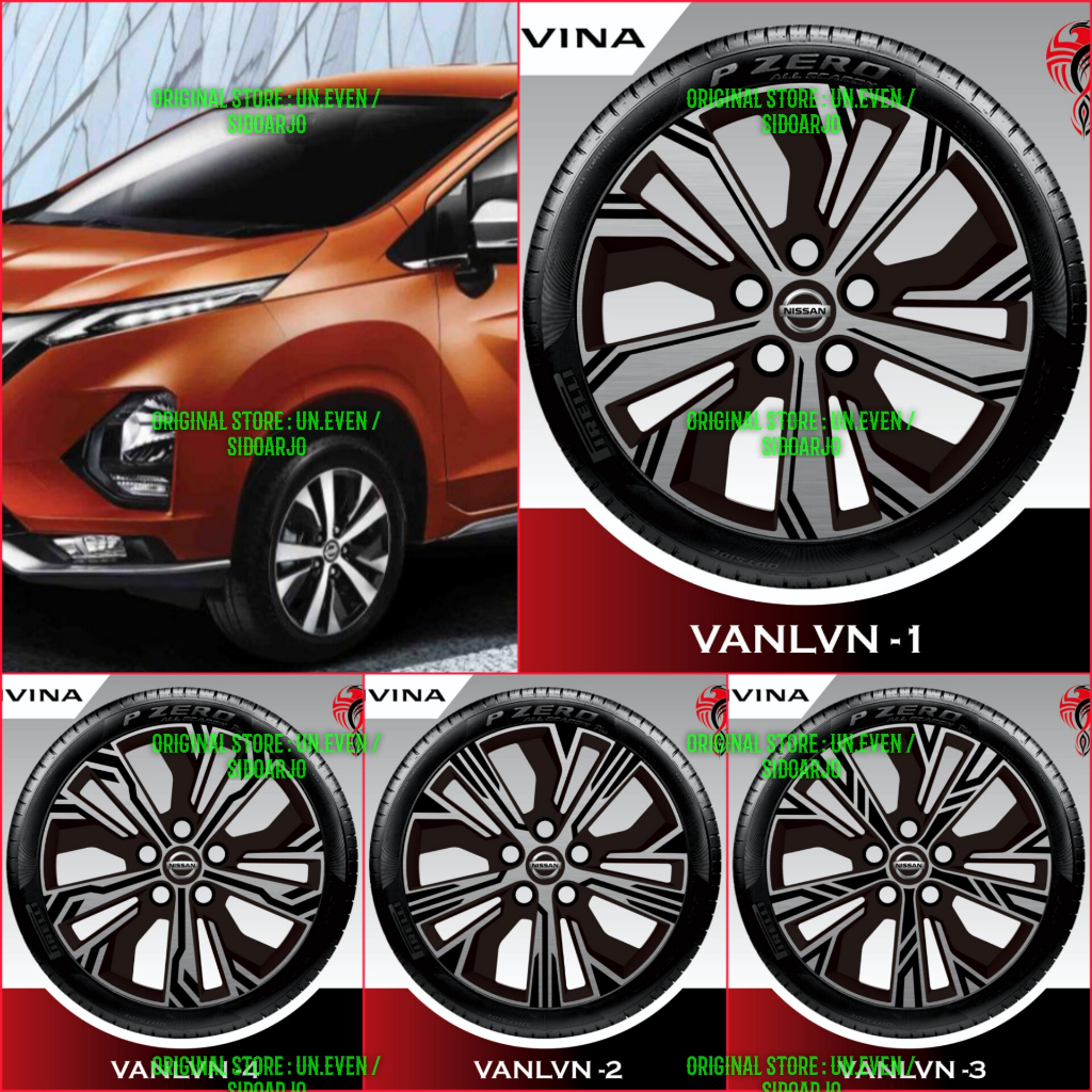 STICKER VELG ALL NEW LIVINA