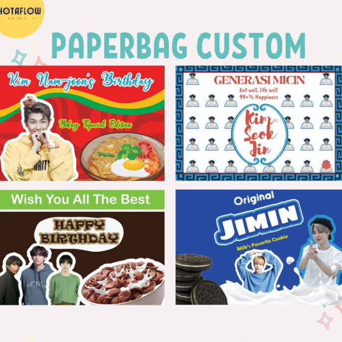 

32X13X22 Paperbag Custom