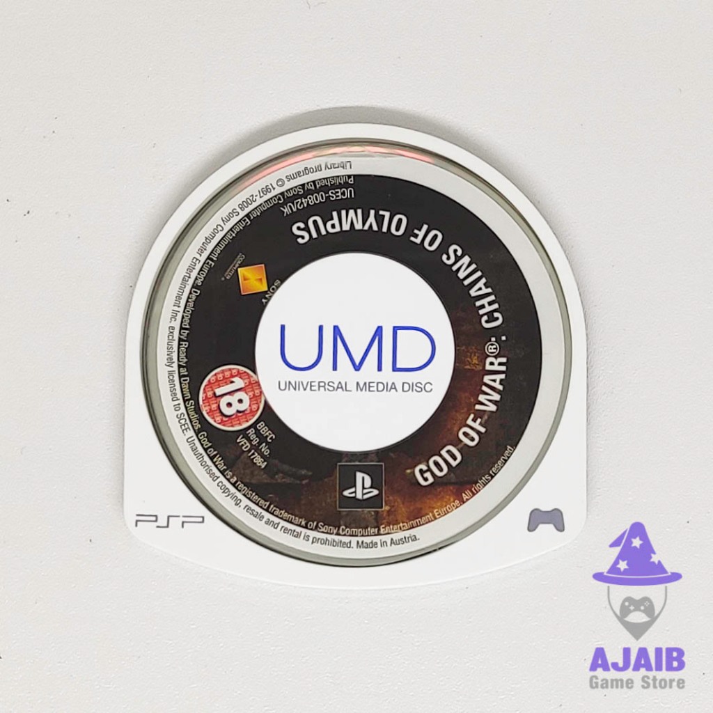 God of War Chains of Olympus PSP UMD Game