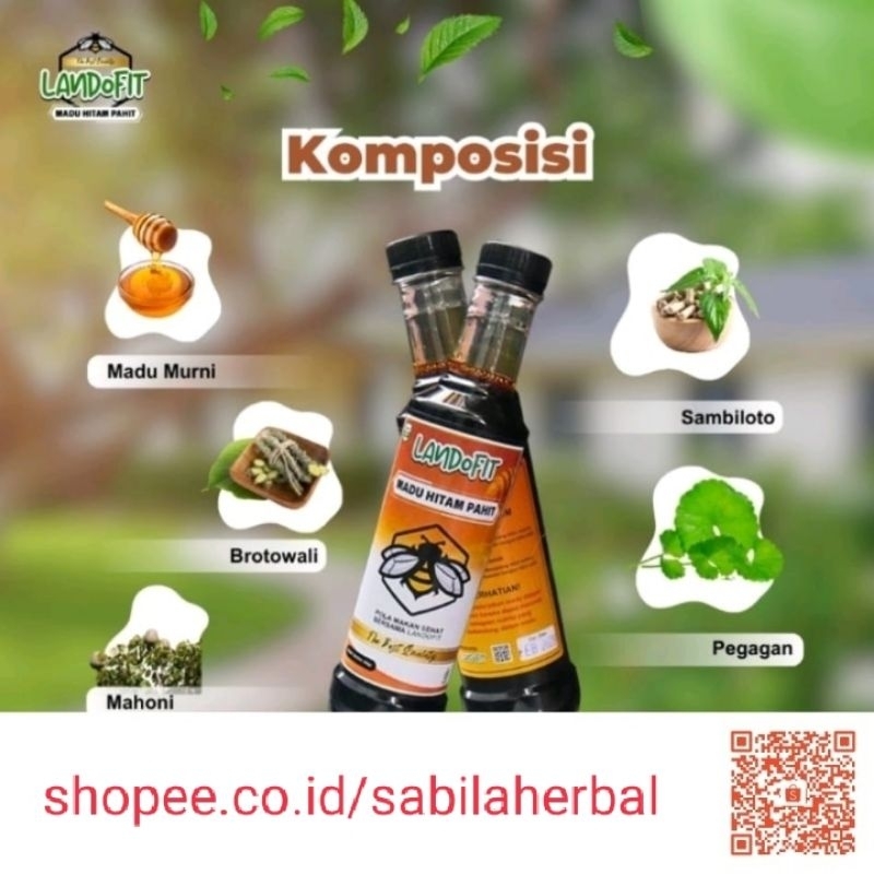 

madu hitam pahit LANDOFIT
